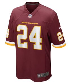 Alternative view of Antonio Gibson Washington Football Team Nike Game Player Jersey - Burgundy