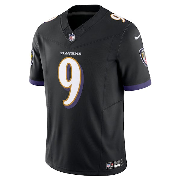 Justin Tucker Baltimore Ravens Nike Vapor F.U.S.E. Limited Jersey - Black - Image 2