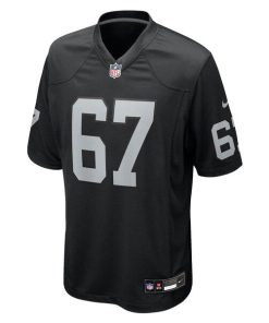 Alternative view of Will Putnam Las Vegas Raiders Nike Team Game Jersey -  Black
