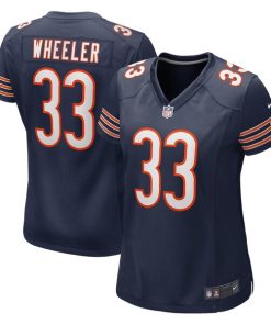 Alternative view of Ian Wheeler Chicago Bears Nike Women's  Game Jersey -  Navy
