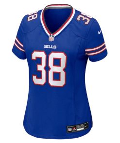 Alternative view of Daryl Porter Jr Buffalo Bills Nike Women's Team Game Jersey -  Royal