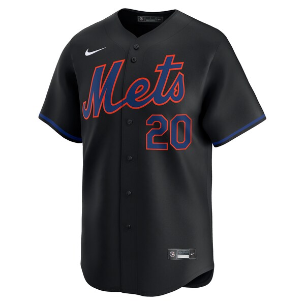 Pete Alonso New York Mets Nike Alternate Limited Player Jersey?ยจC Black - Image 2