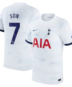 Son Heung-min Tottenham Hotspur Nike Youth Home 2023/24 Replica Player Jersey - White