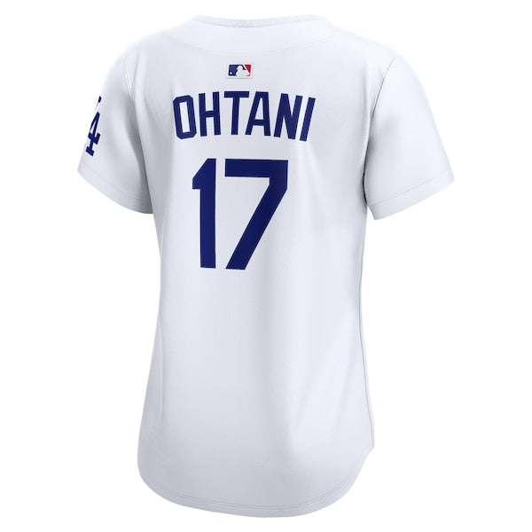 Shohei Ohtani Los Angeles Dodgers Nike Women's Home Limited Player Jersey - White - Image 4