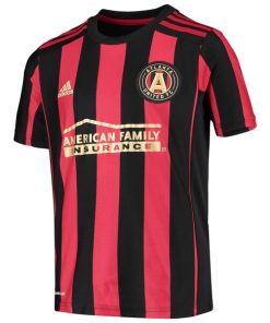 Alternative view of Atlanta United FC adidas Youth 2019 Replica Primary Jersey - Red
