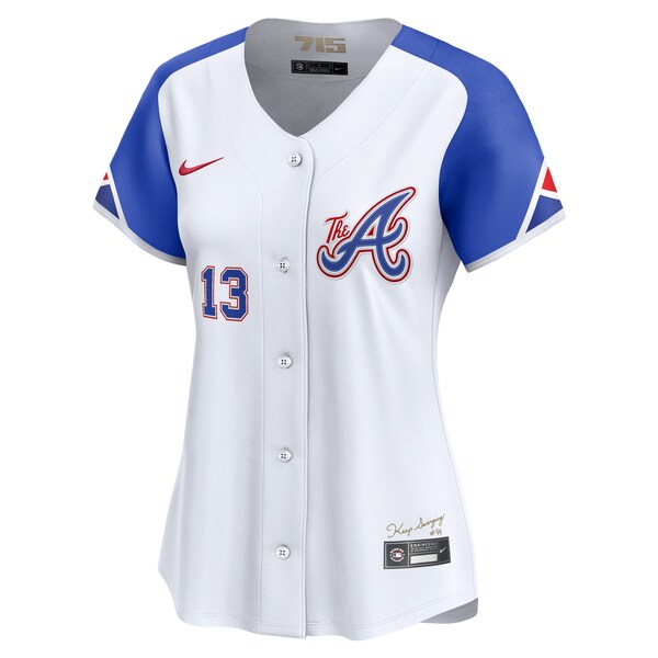 Ronald Acu?a Jr. Atlanta Braves Nike Women's City Connect Limited Player Jersey - White - Image 2