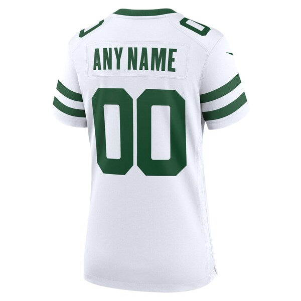 New York Jets Nike Women's Custom Game Jersey - Legacy White - Image 3