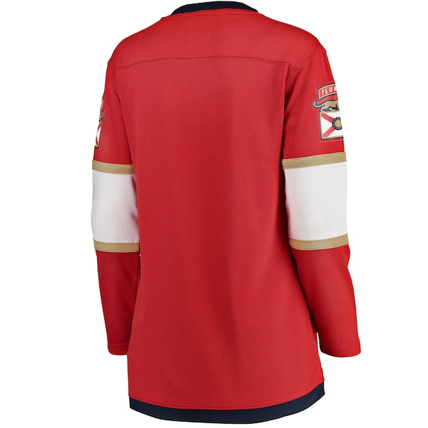 Florida Panthers Women's 2025 Stanley Cup Champions Breakaway Jersey - Red - Image 3