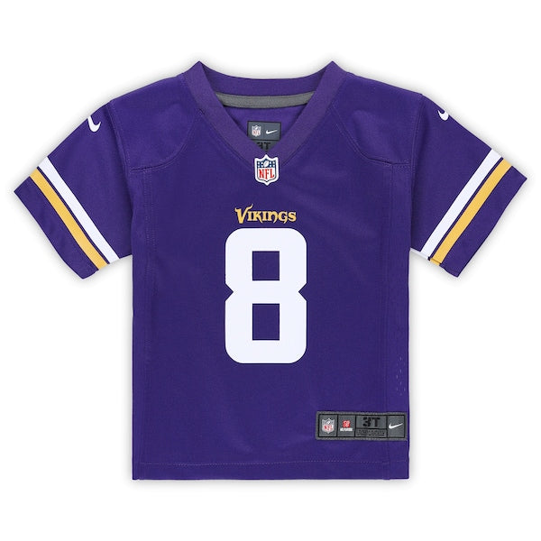 Kirk Cousins Minnesota Vikings Nike Toddler Game Jersey - Purple - Image 2