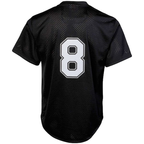 Bo Jackson Chicago White Sox Cooperstown Collection Big & Tall Mesh Batting Practice Jersey - Black - Image 3
