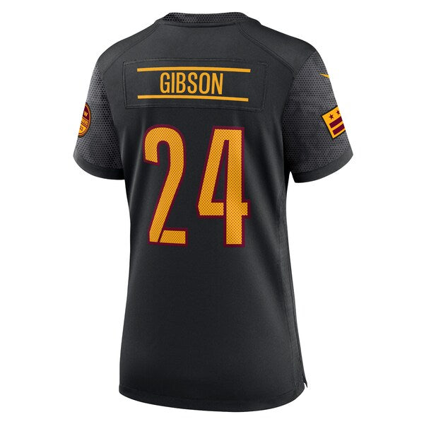 Antonio Gibson Washington Commanders Nike Women's Alternate Game Player Jersey - Black/Burgundy/White - Image 4