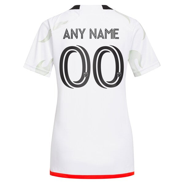 FC Dallas adidas Women's 2024 Burn Baby Burn Replica Custom Jersey - White - Image 3