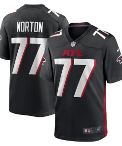 Storm Norton Atlanta Falcons Nike  Game Jersey -  Black