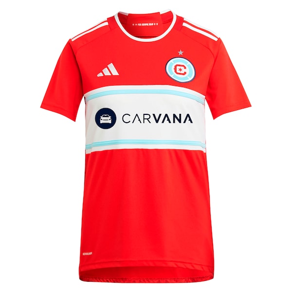 Kellyn Acosta Chicago Fire adidas Women's 2024 Return To Red Replica Player Jersey - Red - Image 2