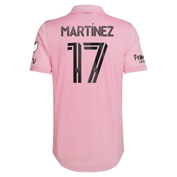 Josef Martinez Inter Miami CF adidas 2022 The Heart Beat Kit Authentic Player Jersey - Pink - Image 3