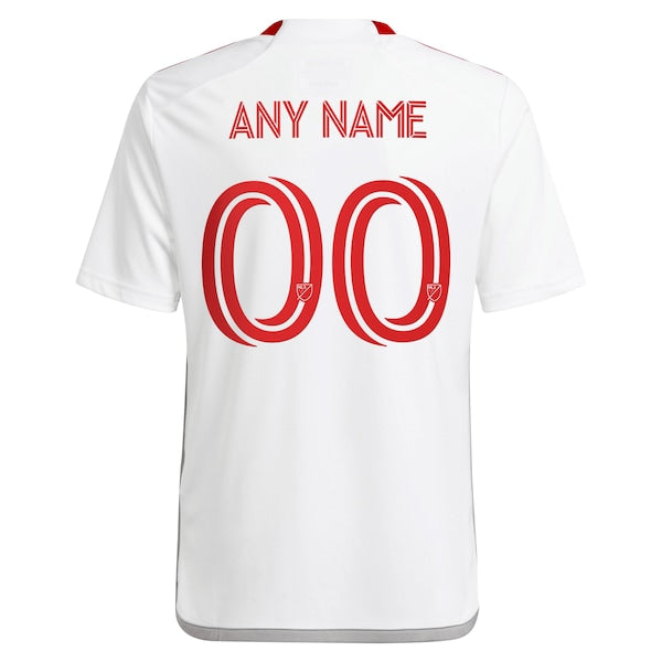 Toronto FC adidas Youth 2024 GTA Kit Replica Custom Jersey?ยจC White - Image 3