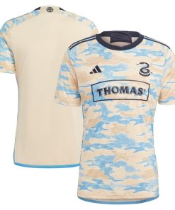 Philadelphia Union adidas 2024 For Philly Replica Jersey - Tan