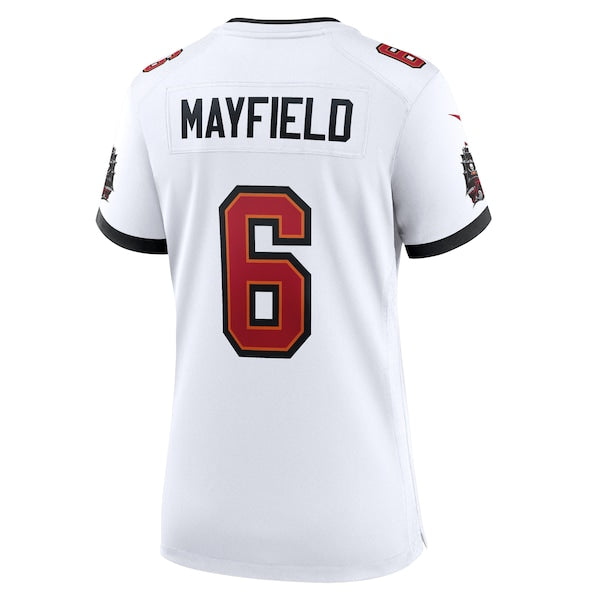 Baker Mayfield Tampa Bay Buccaneers Nike Women's Away Game Jersey - White - Image 3