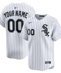 Alternative view of Chicago White Sox Nike Alternate Limited Custom Jersey - Black/White