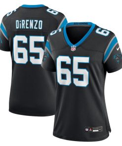 J.D. DiRenzo Carolina Panthers Nike Women's  Game Jersey -  Black