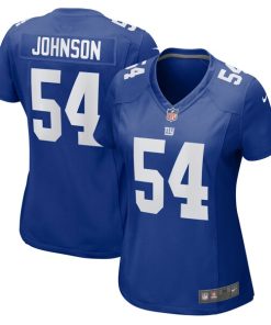 Alternative view of Dyontae Johnson New York Giants Nike Women's  Game Jersey -  Royal