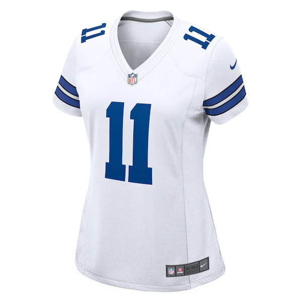 Micah Parsons Dallas Cowboys Nike Women's Game Jersey - White/Navy - Image 3