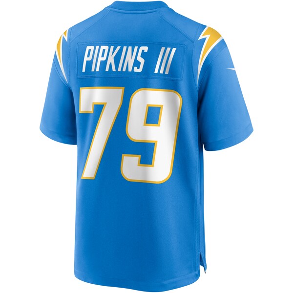 Trey Pipkins III Los Angeles Chargers Nike Game Jersey - Powder Blue - Image 3