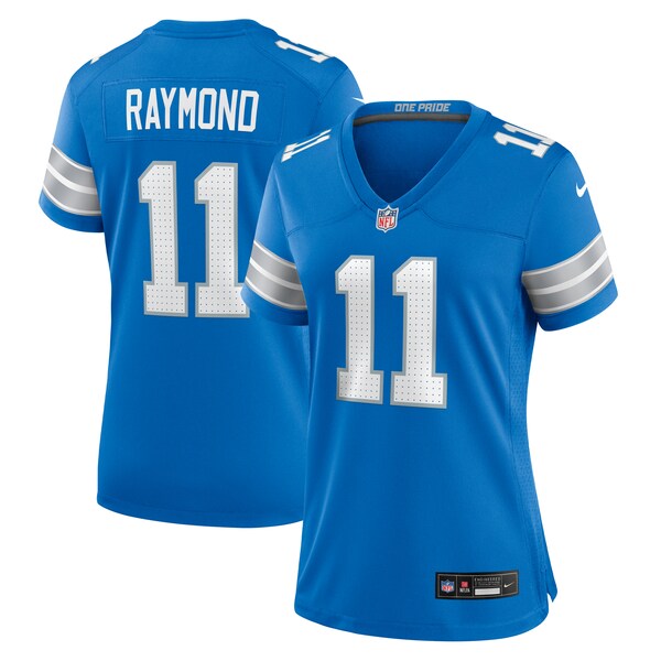 Kalif Raymond Detroit Lions Nike Women's Team Game Jersey - Blue - Image 2