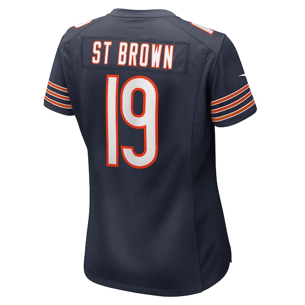 Equanimeous St. Brown Chicago Bears Nike Women's Game Player Jersey - Navy - Image 3