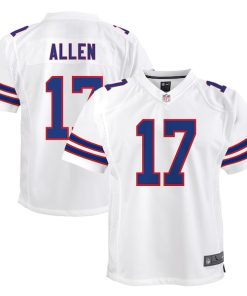 Josh Allen Buffalo Bills Nike Youth Game Jersey - White/Red/Royal