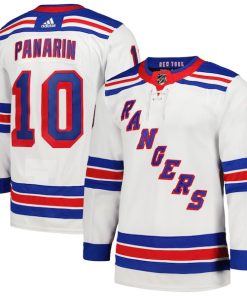 Artemi Panarin New York Rangers adidas Away Primegreen Authentic Player Jersey - White/Blue/Navy