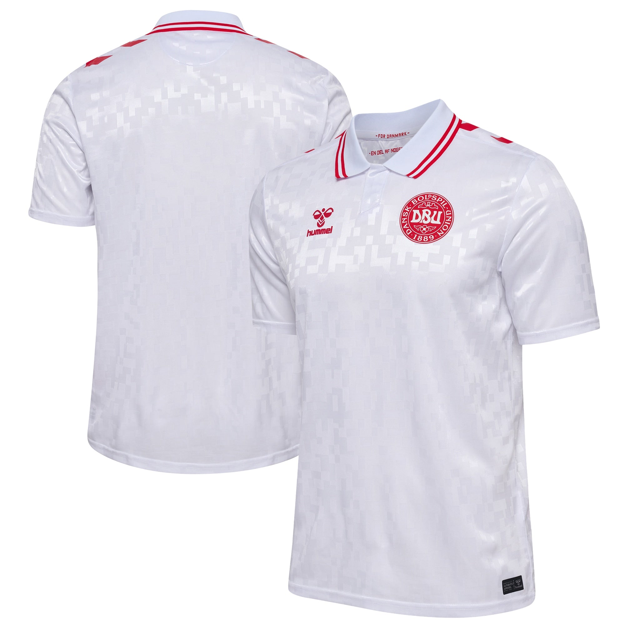 Denmark National Team 2024 Home Replica Jersey - Red/White - Image 6
