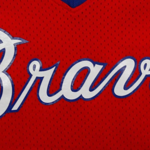 Dale Murphy Atlanta Braves 1980 Authentic Cooperstown Collection Mesh Batting Practice Jersey - Red/Royal - Image 5