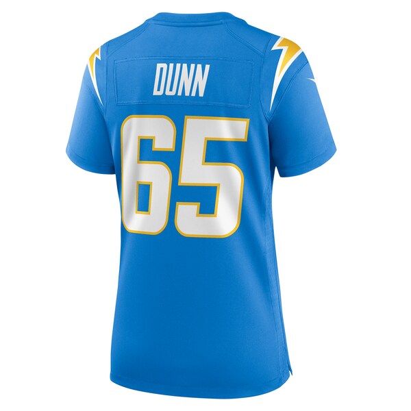Michael Dunn Los Angeles Chargers Nike Women's Team Game Jersey - Powder Blue - Image 3