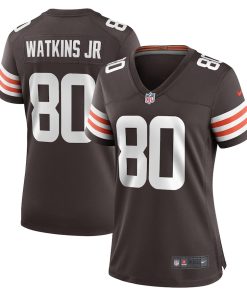 Austin Watkins Jr. Cleveland Browns Nike Women's Team Game Jersey -  Brown