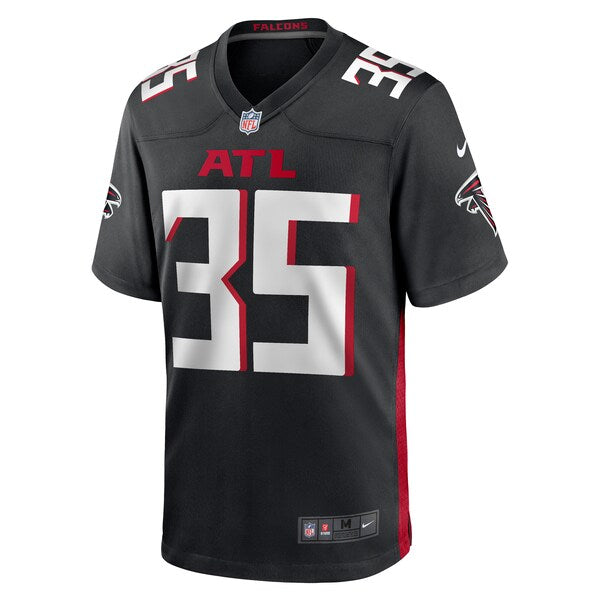 Natrone Brooks Atlanta Falcons Nike Team Game Jersey - Black - Image 2