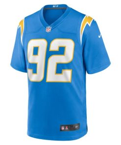 Alternative view of Andrew Farmer Los Angeles Chargers Nike Team Game Jersey -  Powder Blue