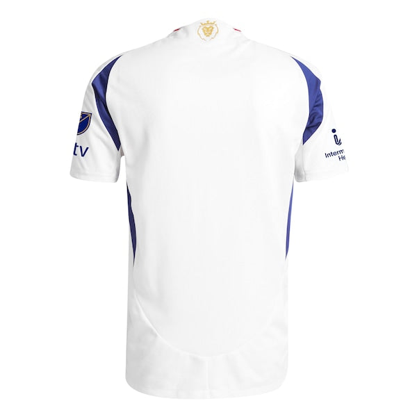 Real Salt Lake adidas 2025 Grid City Authentic Jersey - White - Image 5