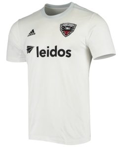 Alternative view of D.C. United adidas 2020/21 Replica Alternate Jersey - White