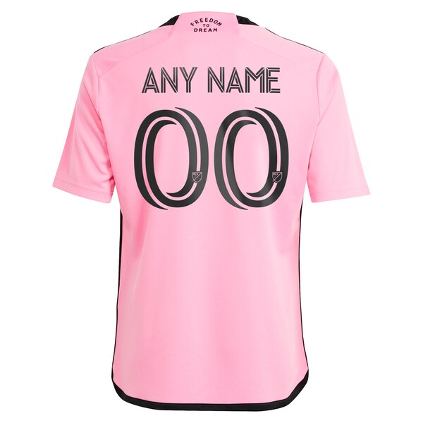 Inter Miami CF adidas Youth 2024 2getherness Replica Custom Jersey - Pink - Image 3