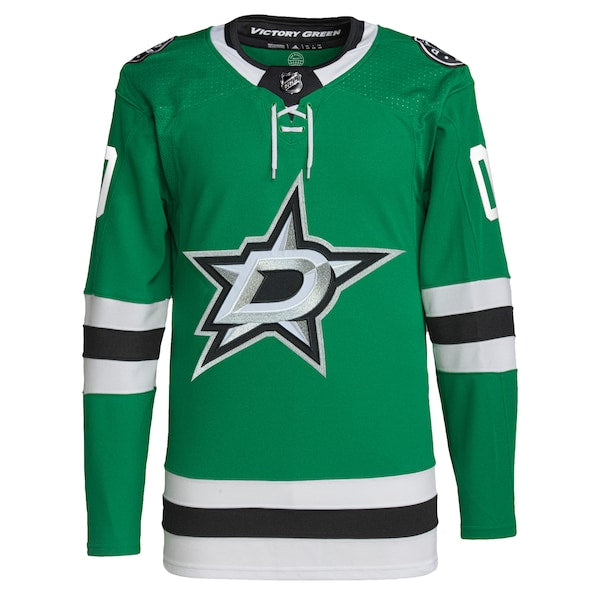 Dallas Stars adidas Home Primegreen Authentic Custom Jersey - Green - Image 2