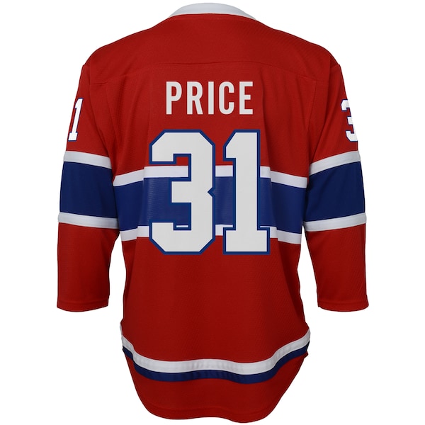 Carey Price Montreal Canadiens Youth Home Replica Player Jersey - Red - Image 3