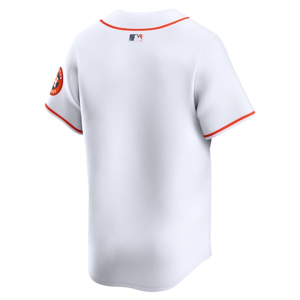 Houston Astros Nike Home Limited Jersey - White - Image 3