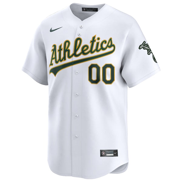 Athletics Nike Home Limited Pick-A-Player Retired Roster Jersey - White - Image 2