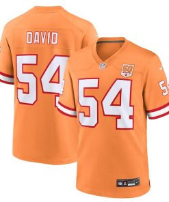 Lavonte David  Tampa Bay Buccaneers Nike 50th Season Game Jersey - Creamsicle/Red