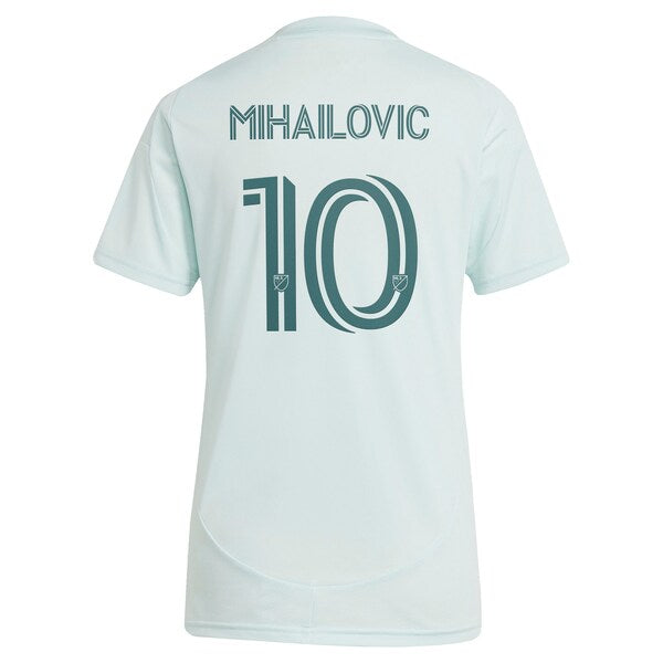 Djordje Mihailovic Colorado Rapids adidas Women's 2025 Headwaters Replica Player Jersey - Green - Image 3