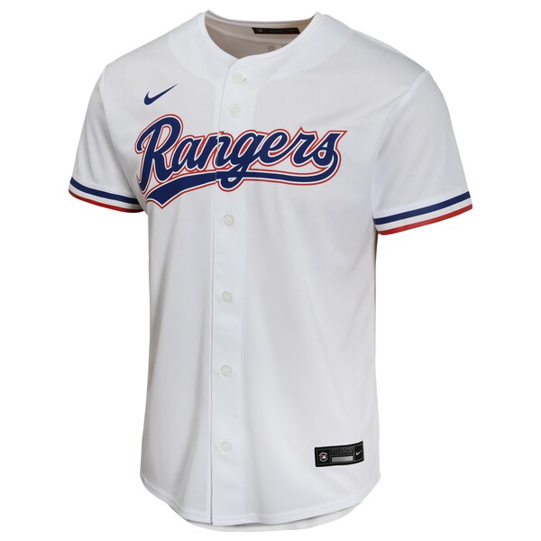 Jacob deGrom Texas Rangers Nike Youth Home Game Player Jersey - White - Image 2
