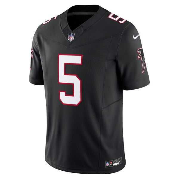 Drake London Atlanta Falcons Nike Vapor F.U.S.E. Limited Jersey - Black/Red - Image 3