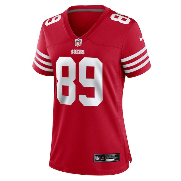 Luke Farrell San Francisco 49ers Nike Women's Team Game Jersey - Scarlet - Image 2