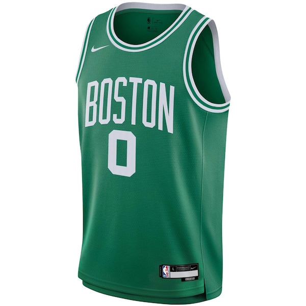 Jayson Tatum Boston Celtics Nike Youth Swingman Jersey - Icon Edition - Kelly Green - Image 2